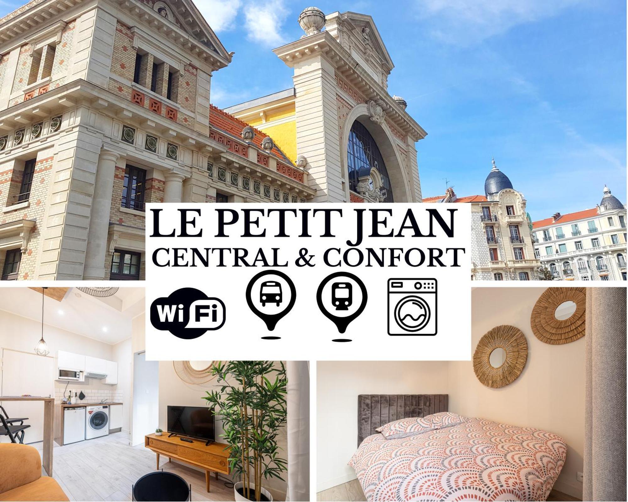 Le Petit Jean- Central Pres Gare Et Tram - Supermarches - Wifi - Nice Exterior photo